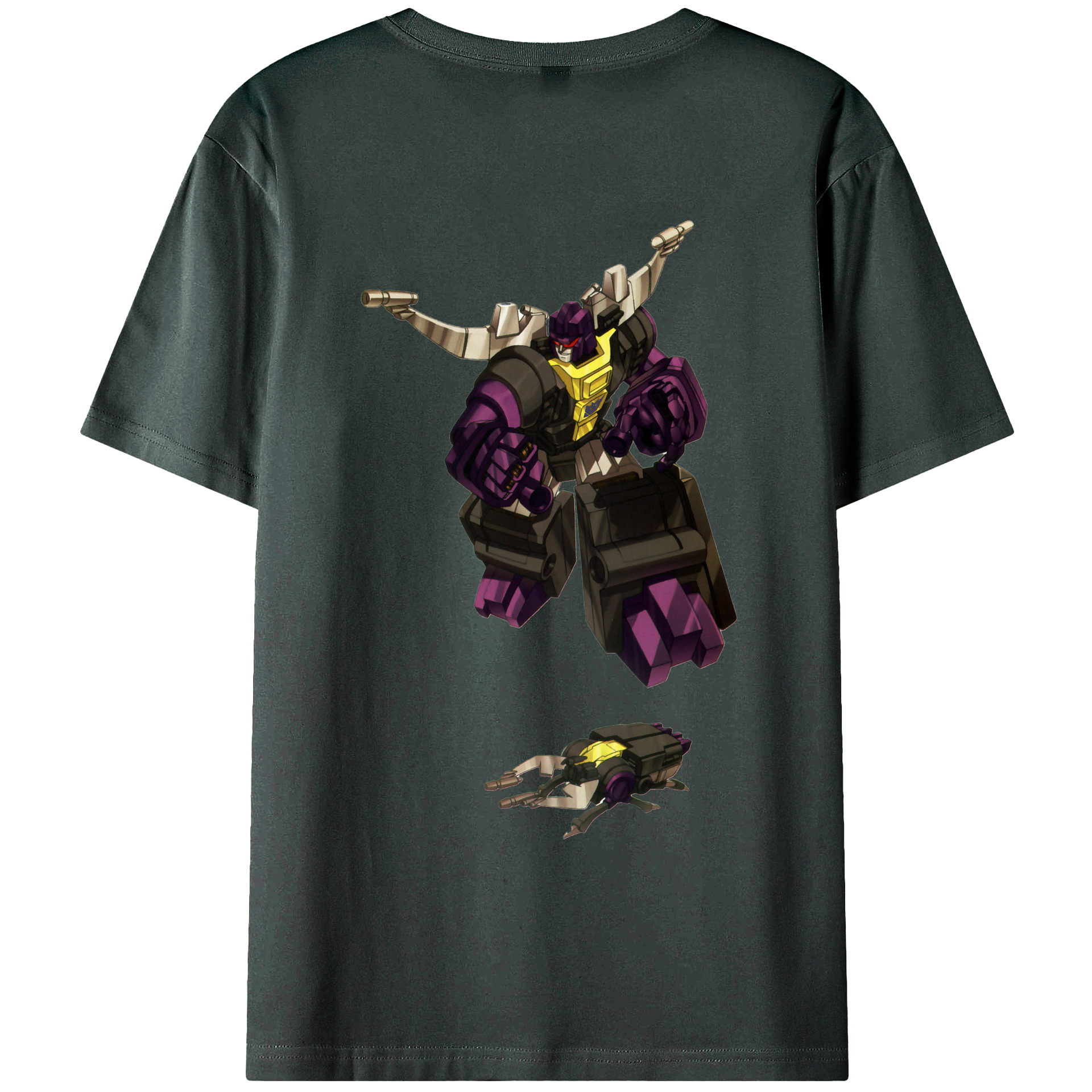 （画像用）  綿100％ メンズ半袖Tシャツ（バックプリント） 通気性